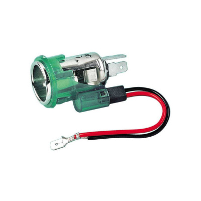 LAMPA Autozapalovač - Zásuvka montážní s podsvíceným