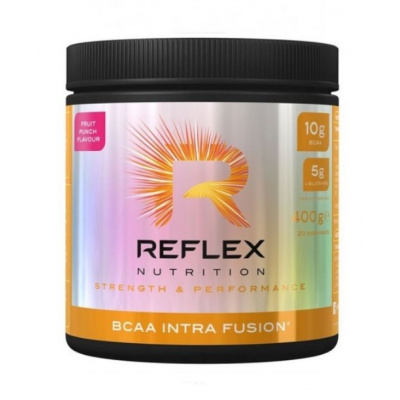 Reflex nutrition BCAA intra fusion 400g ovocný punch