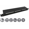 19'' patch panel Solarix 24 x RJ45 CAT5E STP 1U SX24-5E-STP-BK-N 24000040