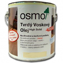 OSMO tvrdý voskový olej protiskluzný na podlahy - R9 - 0.75 l (Protiskluzný nátěr na dřevo podlahu)