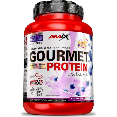 Amix Nutrition Amix Gourmet Protein Příchuť: Blueberry-Yoghurt, Balení(g): 1000g