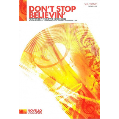 Journey: Don't Stop Believin' (Glee) - SSA/Piano