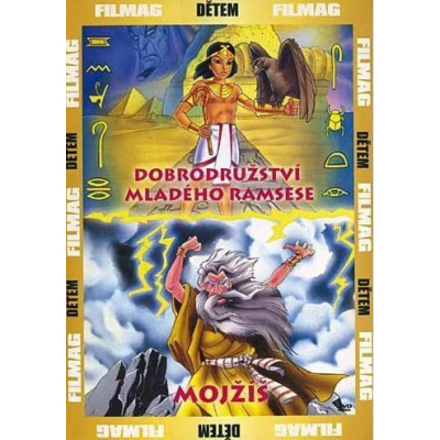 Dobrodružství mladého Ramsese + Mojžíš: DVD