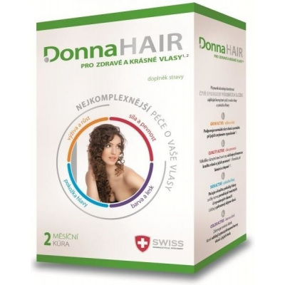 DonnaHAIR Donna Hair 2 měsíční kúra 60 tobolek