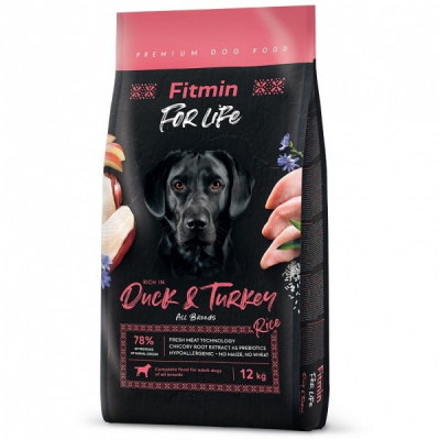 Fitmin dog For Life Duck & Turkey 12 kg