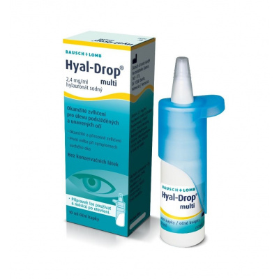 BAUSCH & LOMB Hyal-Drop multi oční kapky 10ml