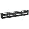 SX48-5E-UTP-BK - Solarix 48 x RJ45 CAT5E UTP