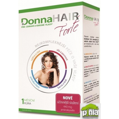 DonnaHAIR Donna Hair Forte Měsíční kúra 30 tablet