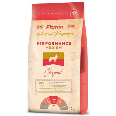 Fitmin Dog medium performance - 12 kg