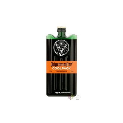 Jagermeister „ Original Coolpack ” German herbal liqueur 35% vol. 0.35 l