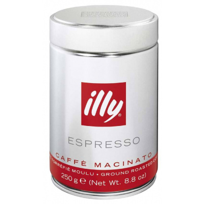 Illy Espresso mletá káva 250 g