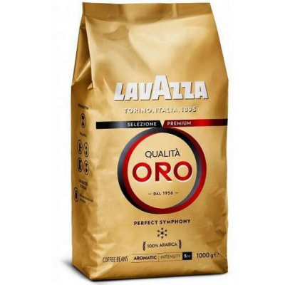 Lavazza Qualita Oro 1kg (QUALITY ORO ZRNKOVÁ, 1000 G) Zrnková káva