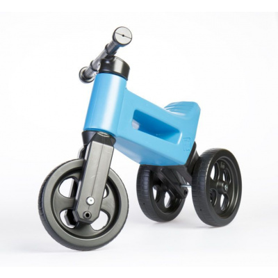 Teddies odrážedlo Funny Wheels Sport 2v1 modrá