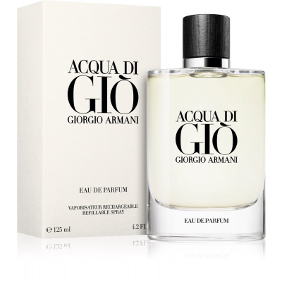 Giorgio Armani Acqua di Giò Pour Homme parfémovaná voda plnitelná pro muže 125 ml