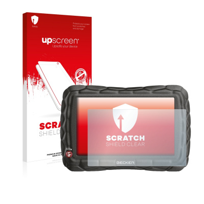 Čirá ochranná fólie upscreen® Scratch Shield pro Becker Traffic Assist Z100 Crocodile (Ochranná fólie na displej pro Becker Traffic Assist Z100 Crocodile)