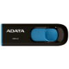 ADATA DashDrive Series UV128 32GB USB 3.0, černo-modrý - AUV128-32G-RBE