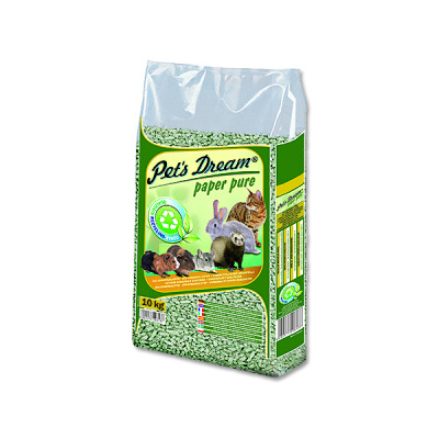 Pelety JRS Pet`s Dream Paper Pure 10kg Hm: 4,8 kg