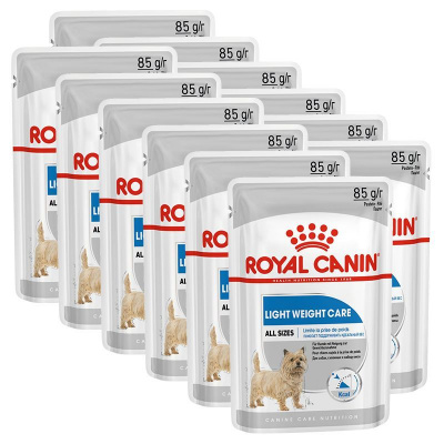Royal Canin Light Weight Care Dog Loaf dietní kapsička s paštikou pro psy 12 x 85 g