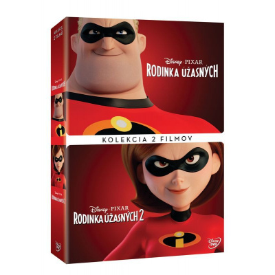 Úžasňákovi kolekce 1.+2. 2DVD (Incredibles 2-movie pack)