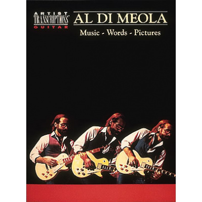 Al Di Meola - Music, Words, Pictures - noty na kytaru 996634
