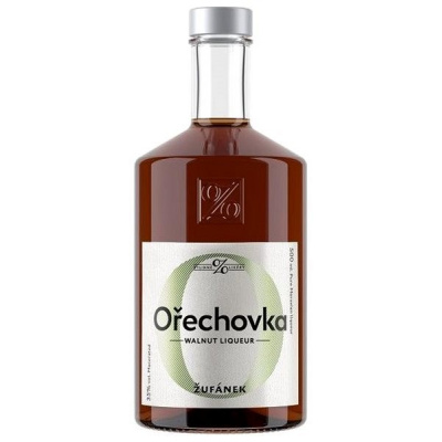 Žufánek Ořechovka 35% 0,5 l (holá láhev)