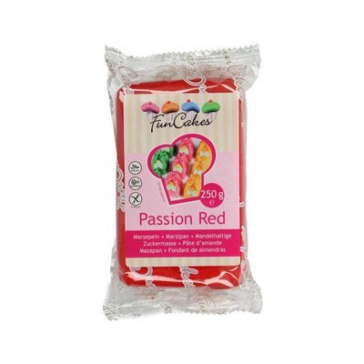 Funcakes pâte à sucre Ruby red 250 gr