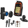 RAM Mounts držák na Garmin eTrex 10, 20 & 30 s ramenem se zabezpečením na motorku na řídítka do středu vidlice, sestava RAM-B-176-GA48-KNOB3U RAM-B-176-GA48-KNOB3U