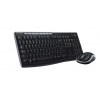 Logitech klávesnice s myší Wireless Combo MK270, CZ/SK, černá, 920-004527