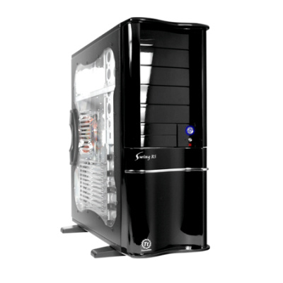 Thermaltake VF8000BWS Swing RS 100, full tower skříň, černá s průhledem - Thermaltake SwingRS 100 VF8000BWS