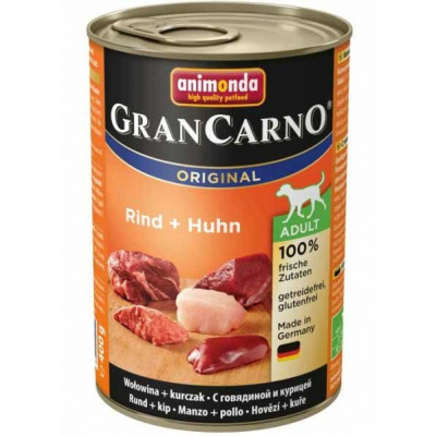 Animonda Gran Carno ADULT hovězí + kuře 400 g