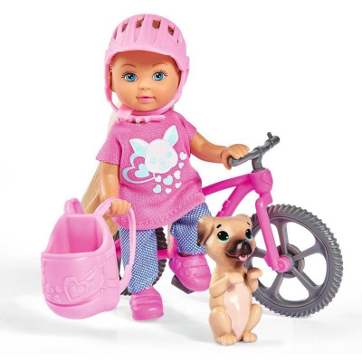 Panenka Simba Evička s bicyklem (4006592030858)