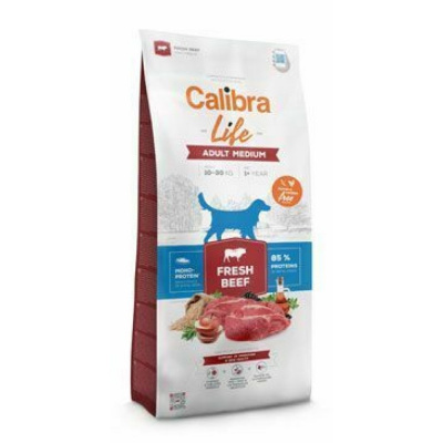 Calibra 12kg Life Adult Medium Fresh Beef