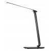 Solight WO37-B LED stolní lampička stmívatelná, 12W, volba teploty světla, USB, černý lesk; WO37-B