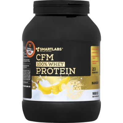 Smartlabs CFM 100 % Whey Protein 908 g vanilka