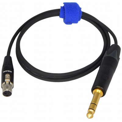 Mini XLR kabel - Jack 6,3 mm Electric Sound Kabel do słuchawek mXLR AKG BEYERDYNAMIC 2 m