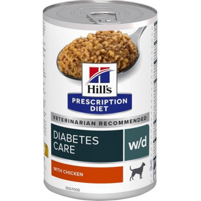 Hill´s Pet Nutrition, Inc. Hill's Prescription Diet Canine w/d konzerva 370 g