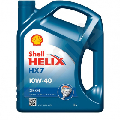 Motorový olej Shell Helix Diesel HX7 10W-40, 4L