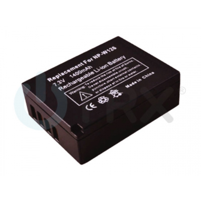 TRX baterie NP-W126 - Li-Ion 1400mAh - neoriginální (Fuji FinePix HS30, FinePix HS30EXR, FinePix HS33EXR, FinePix HS35EXR, FinePix HS50EXR, X-A1, X-E1, X-E2, X-M1, X-Pro1 - kompatibilní náhrada)