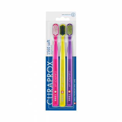 CURAPROX CS 1560 soft - 3 ks 3-pack