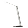 Solight WO37-W LED stolní lampička stmívatelná, 12W, volba teploty světla, USB, bílý lesk; WO37-W