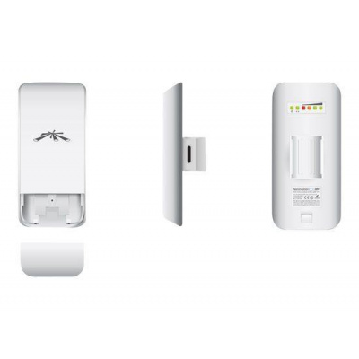 Ubiquiti NanoStation M5 Loco - AP/client 5GHz, anténa 13dBi MIMO2x2, airMAX, 1x RJ45, PoE 24V, LocoM5