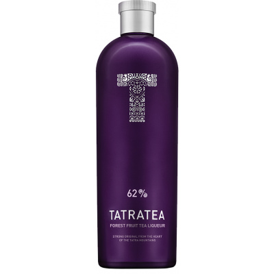 Tatratea 62% Forest Fruit Tea liqueur 0,7l (holá láhev)