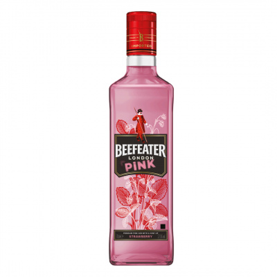 Beefeater pink gin 1L 40% (holá láhev)