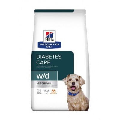 Hill´s Pet Nutrition, Inc. Hill's Prescription Diet Canine W/D Dry Velikost pytle kg: 1,5 kg