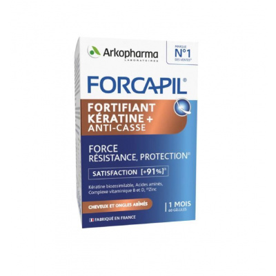 Arkopharma Forcapil Fortifiant Keratin vlasy a nehty 60 kapslí