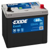 Autobaterie Exide Excell 12V 60Ah 390A, EB604