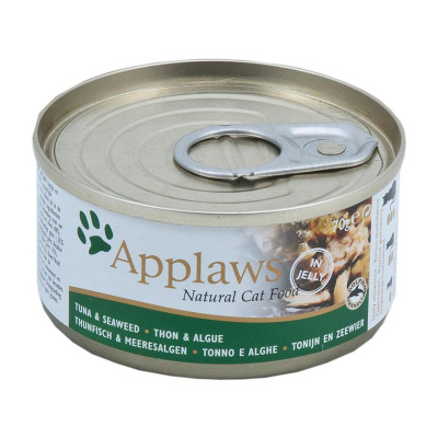Applaws Cat filety z tuňáka a mořské řasy 24 × 70 g