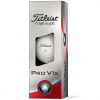 Titleist 3 ks Titleist Pro V1x 2023 WHITE Golfové míčky