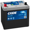 Autobaterie Exide Excell 12V 60Ah 390A, EB605