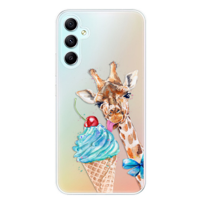 Odolné silikonové pouzdro iSaprio - Love Ice-Cream - Samsung Galaxy A34 5G